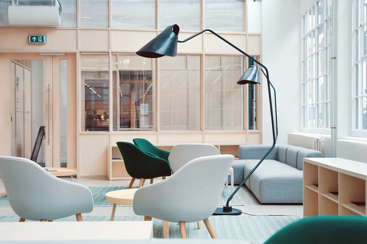 Bright, organised office workspace ready for focused work